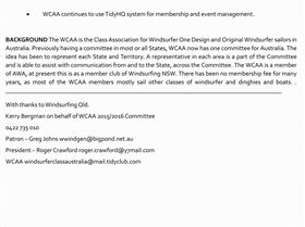 Information for windsurfing queensland wqld-2