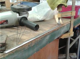 roughing out stainless foil