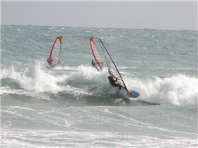a few people who came over to try out my new paddle pool