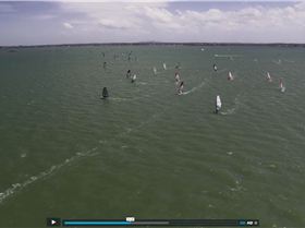 Worlds last race first windward