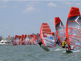 Raceboard Worlds Fleet action