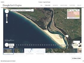 Timelapse - Google Earth Engine 2014 Sandy point Page 1