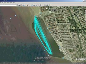 West Kirby gps tracks A Cross