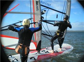 Starboard Gemini - tandom at the spit