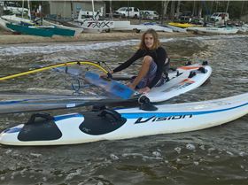 jnr league windsurfing course