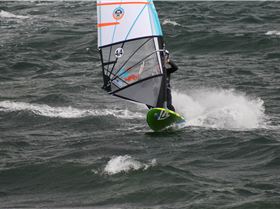 Classic northerly at Greens