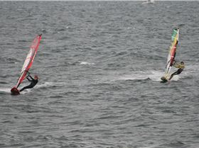 Classic northerly at Greens