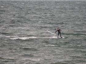 Classic northerly at Greens