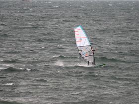 Classic northerly at Greens