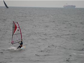 Classic northerly at Greens