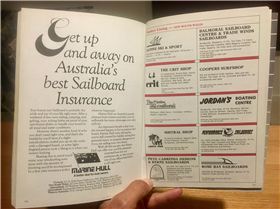 First Annual Sailboard Guide 1984-85 Australia