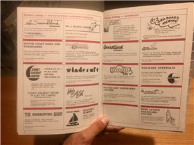First Annual Sailboard Guide 1984-85 Australia