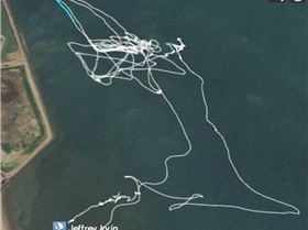 Tacks gybes in winter winds