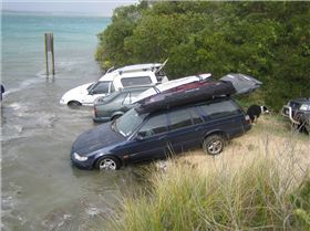 Lucky Craig had 4WD but it wasnt enough to stop Shelbys from needing a tow home