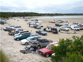 Car park at speedweek