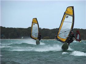 Windy day @ the Shearwater 5-9-07