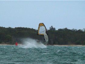 Windy day @ the Shearwater 5-9-07