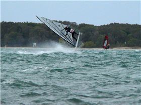 Windy day @ the Shearwater 5-9-07