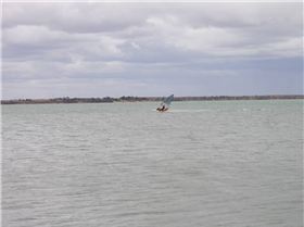 Speed Sailing   Lake Bonney