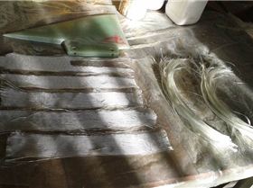 glass cut for fillet.