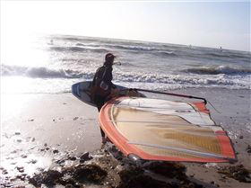 Kym at seacliff Sunday 