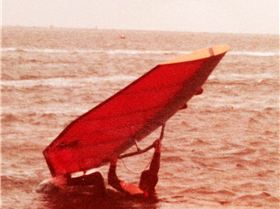 wing rig, weymouth 1983