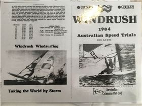 Windrush speed trials Woodmans Point