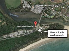 Gerroa beach map