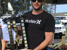 Winners are grinners - James Grundfelder 1st