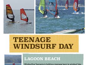 teenage windsurf day