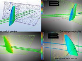 Comparison images  MW sails