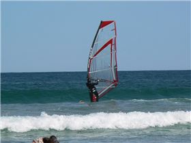 Unexpected wind and waves 14/10/07