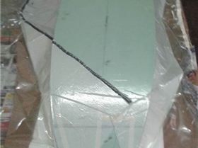 vac bagging bottom PVC on