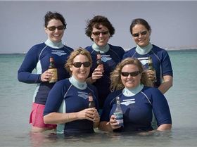 WindWarrior Speed Divas with new Blastshield tops and Beer!