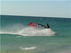 ocean reef - where did that wind come from?