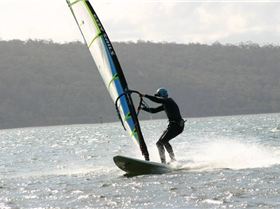 jimmy enjoying georges bay