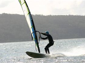 jimmy enjoying georges bay