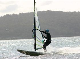 jimmy enjoying georges bay