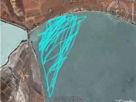 Lake Bonney GPS tracks