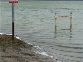 lake george level June 2018 - 2