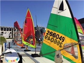 Boat show - Celebrating 50 years of  the Windsurfer!