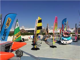 Boat show - Celebrating 50 years of  the Windsurfer!