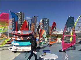 Boat show - Celebrating 50 years of  the Windsurfer!
