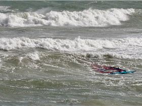 From the shore on Saturday 4th August