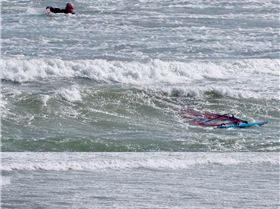 From the shore on Saturday 4th August