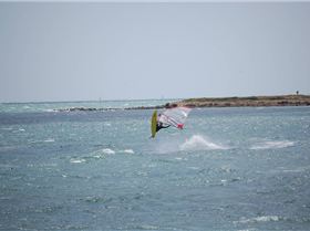 me taking in being the only one out at woodies point