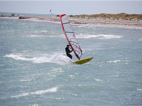 me taking in being the only one out at woodies point