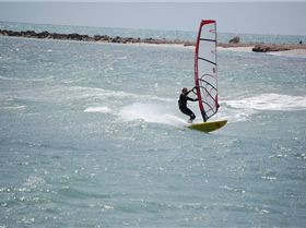 me taking in being the only one out at woodies point