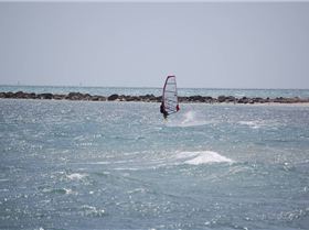 me taking in being the only one out at woodies point