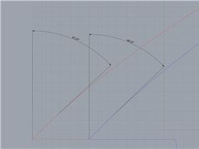 Tribal Delta fin leading edge angles